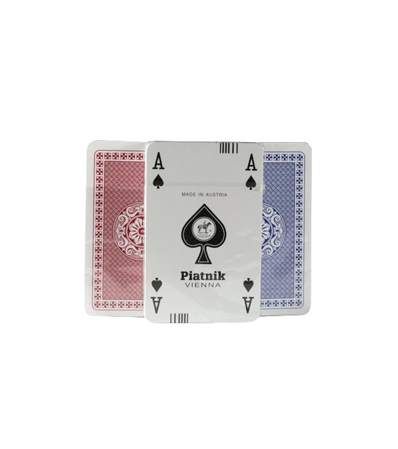 Piatnik bar coded playing cards, single deck